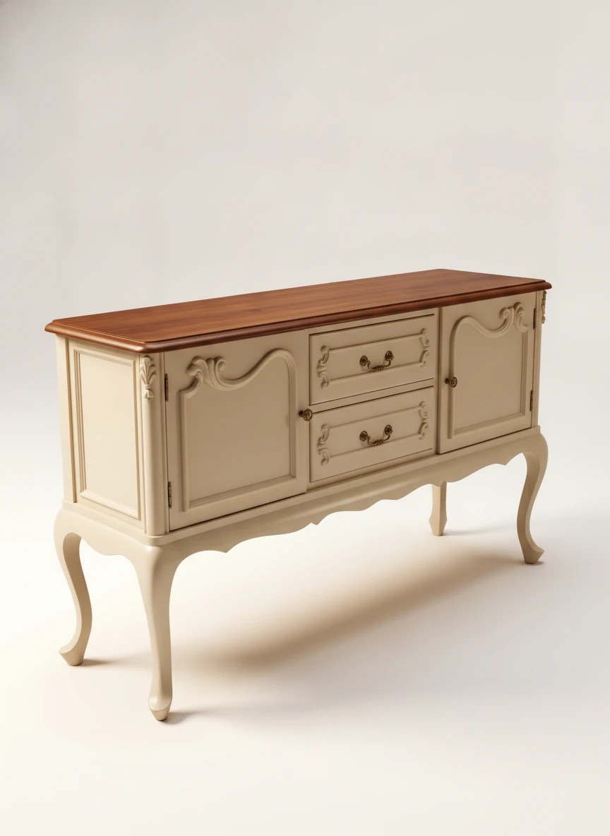 Adelina Carved Sideboard view 3