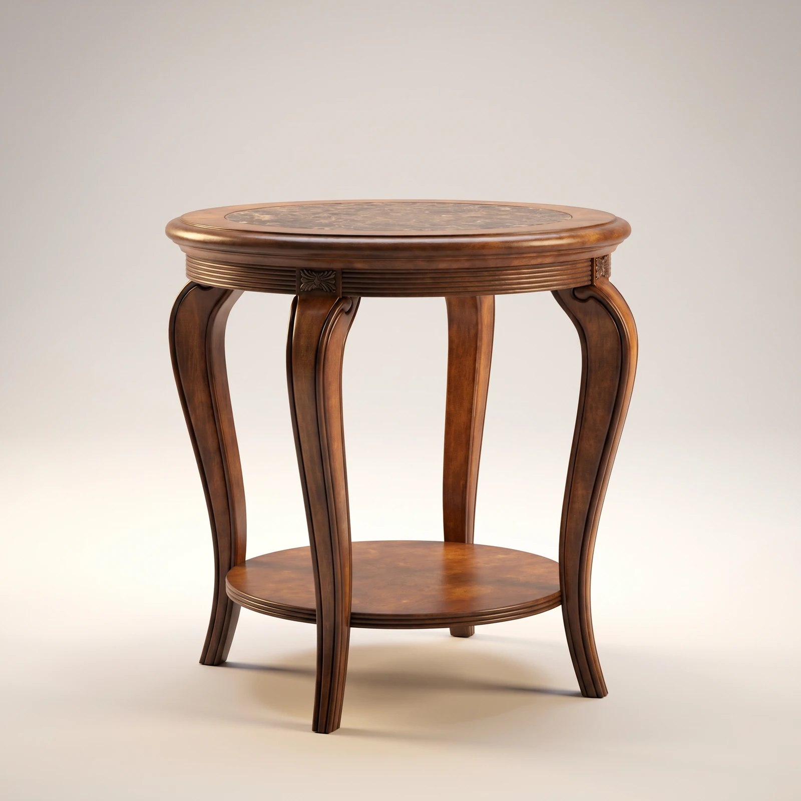 Rosewood Trellis Side Table