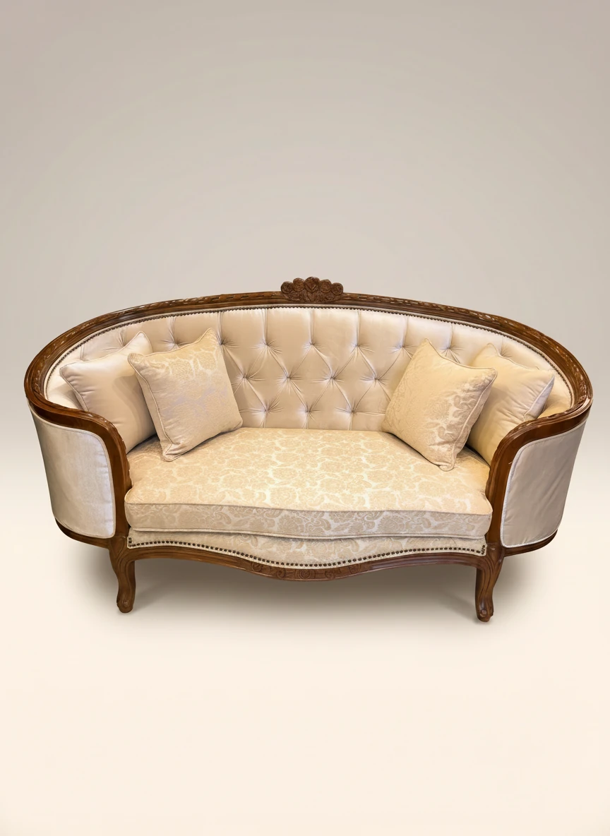 Karmoni Chesterfield Sofa view 2