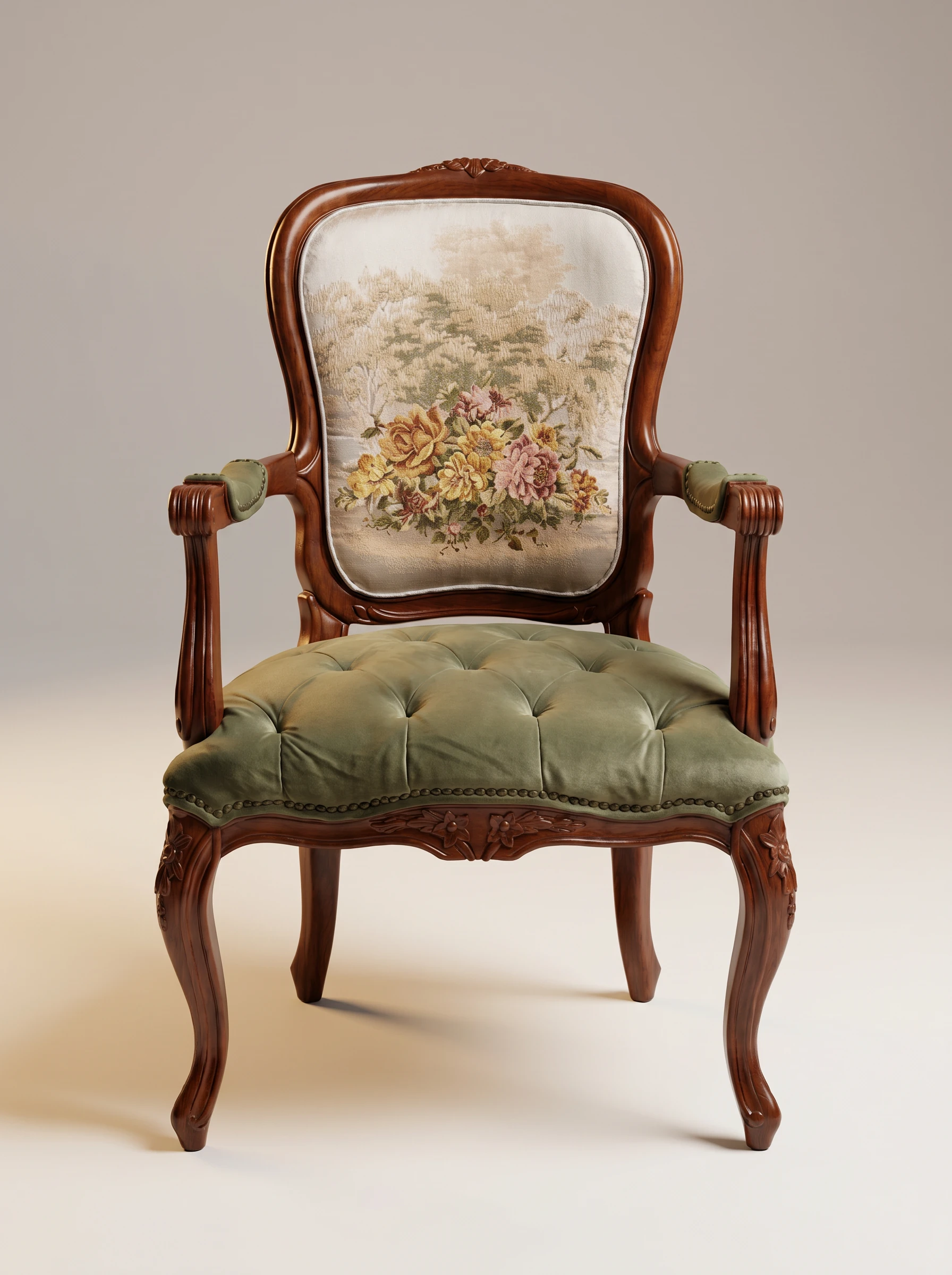 English Baroque Armchair