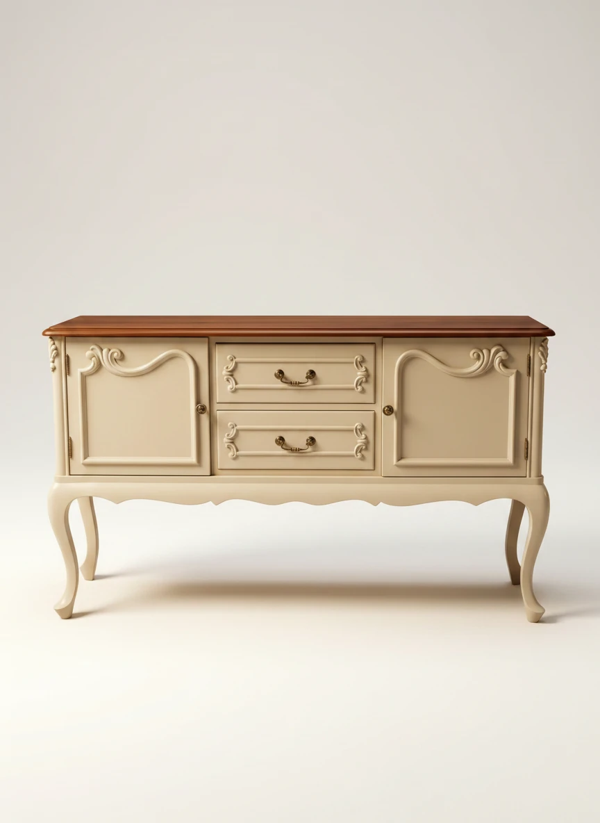 Adelina Carved Sideboard view 2