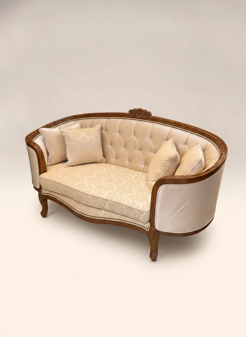 Karmoni Chesterfield Sofa view 3