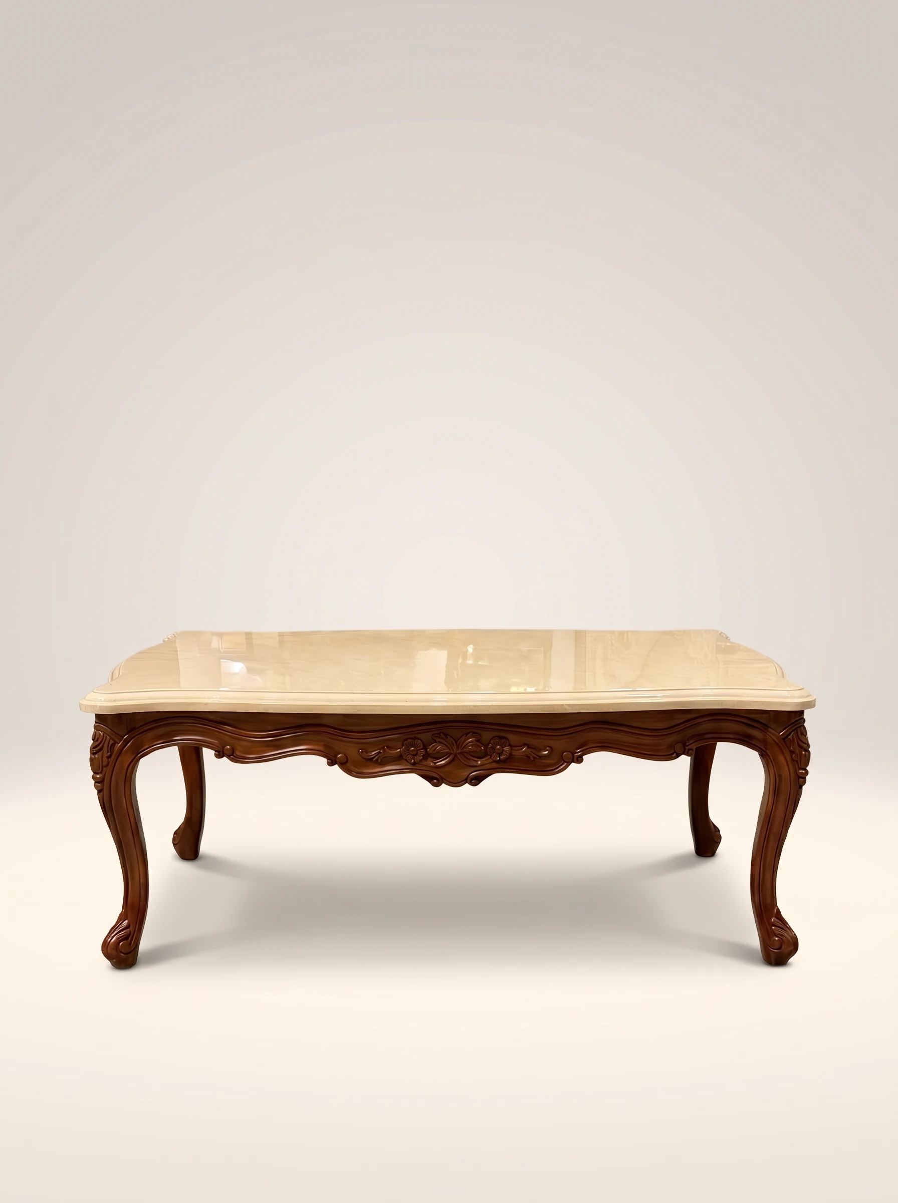 Alice Carved Coffee Table